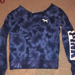 Victoria secret pink off the shoulder top